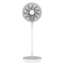 EnergySilence 2600 Sunflower Portable Ventilador de pie inalámbrico a batería 3 en 1, 22 W con motor BLDC, 13” de diámetro, gran autonomía gracias a su batería de 2600 mAh, pantalla LED, control remoto, control táctil y oscilación horizontal y vertical.