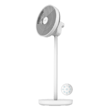EnergySilence 2600 Sunflower Portable Ventilador de batería 3 en 1, 22 W con motor BLDC, 13”de diámetro, gran autonomía gracias a su batería de 2600 mAh, pantalla LED, control remoto, control táctil y oscilación horizontal y vertical.