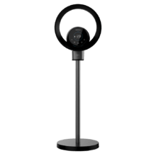 TotalPure 2in1 MoonStyle Dark 2 in 1: ventilatore senza pale e purificatore d'aria con motore DC e controllo Wifi. Con display LED, 9 velocità, 4 modalità, telecomando, controllo touch e timer fino a 8 ore.