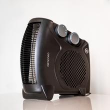 ReadyWarm 2000 Max Dual Black Heizlüfter mit 2000 W und 3 Betriebsarten.