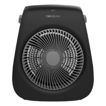 ReadyWarm 2000 Max Force Black Termoventilador con 2000 W , 2 niveles de potencia y 3 modos de funcionamiento.