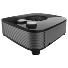 ReadyWarm 2050 Max Horizon Black Heizlüfter mit 2000 W und 3 Betriebsarten.