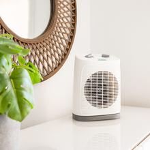 ReadyWarm 2050 Max Force Rotate White Termoventilatore da 2000 W con 3 modalità di funzionamento e oscillazione.