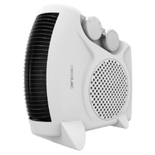 Termoventilatore bianco doppio ReadyWarm 2000 Max con 2000 W e 3 modalità operative.