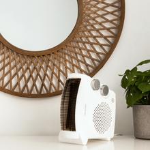 Radiateur soufflant ReadyWarm 2000 Max Dual White avec 2000 W et 3 modes de fonctionnement.