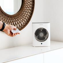 ReadyWarm 2070 Max Force Smart White Termoventilador de 2000 W, 2 níveis de potência e 3 modos de funcionamento com ecrã LED.