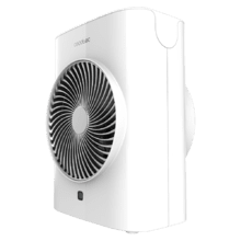 ReadyWarm 2070 Max Force Smart White Termoventilador con 2000 W, 2 niveles de potencia y 3 modos de funcionamiento, con pantalla LED y mando a distancia.