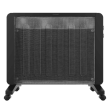 ‌ReadyWarm 2000 Now Aquecedor de mica com 2000 W, termóstato ajustável e 2 níveis de potência.