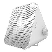 ReadyWarm 1500 Max Ceramic Design White Calefactor cerámico de sobremesa con 1500 W, termostato regulable y 3 modos de funcionamiento.