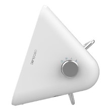ReadyWarm 1500 Max Ceramic Design Branco Aquecedor de mesa em cerâmica com 1500 W, termóstato ajustável e 3 modos de funcionamento.