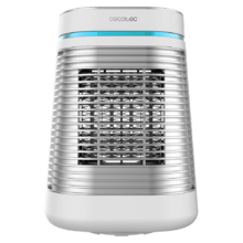 ReadyWarm 1550 Max Ceramic Rotate White Calefactor cerámico de sobremesa con 1500 W, oscilación, termostato regulable y 3 modos de funcionamiento.