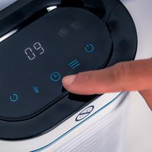 ReadyWarm 1550 Max Ceramic Rotate Smart White Keramik-Tischheizgerät mit 1500 W, Oszillation, Digitalanzeige, einstellbarem Thermostat und 3 Betriebsmodi.