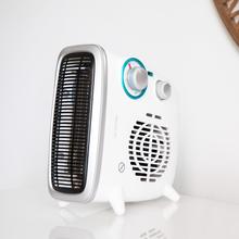 ReadyWarm 2070 Max Dual White Heizlüfter mit 1800 W, 2 Leistungsstufen und 3 Betriebsarten.