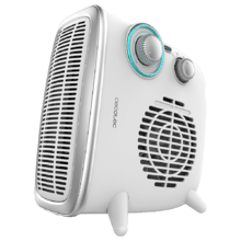 ReadyWarm 2070 Max Dual White Termoventilador de 1800 W, 2 níveis de potência e 3 modos de funcionamento.