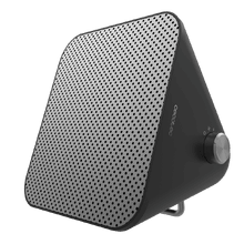 Radiateur de table ReadyWarm 1500 Max Ceramic Design Noir en céramique de 1500 W, thermostat réglable et 3 modes de fonctionnement.