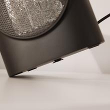 ReadyWarm 1570 Max Ceramic Smart Black Aquecedor cerâmico de mesa com 1500 W, ecrã digital, termóstato ajustável e 3 modos de funcionamento.