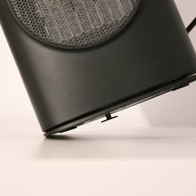 ReadyWarm 1570 Max Ceramic Rotate Smart Black Calefactor cerámico de sobremesa con 1500 W,oscilación,pantalla digital, termostato regulable y 3 modos de funcionamiento.