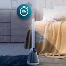 EnergySilence 500 Max Skyline Bladeless 39-Turmventilator ohne Flügel mit 50 W, LED-Display, Touch- und Fernsteuerung, 15-Stunden-Timer und Oszillation.