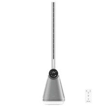 EnergySilence 9890 Skyline Bladeless Ventilador de torre sin aspas de 39" con 50W, LED display, control táctil y remoto, temporizador 15 horas y oscilación.