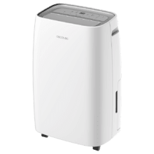BigDry 10000 Expert Connected Luftentfeuchter mit 30 L/Tag, abnehmbarem 6-Liter-Behälter, WiFi-Steuerung, Wäschetrocknungsfunktion und 24-Stunden-Timer.