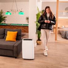 BigDry 10000 Expert Connected Déshumidificateur de 30 L/jour avec réservoir amovible de 6 L, contrôle via Wi-Fi, fonction Séchage du linge et minuterie jusqu’à 24 heures.