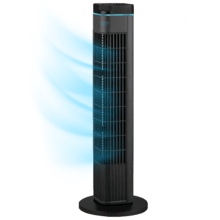 EnergySilence 690 Skyline Ventilateur colonne de 50 W et 29” avec minuterie et oscillation.