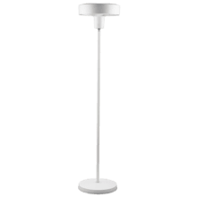 EnergySIlence FanLamp Standventilator mit LED-Lichtring mit Gleichstrommotor und reversiblem Luftauslass, Leistung 36 W, Touch Control und Fernbedienung, drei wählbare Höhen.