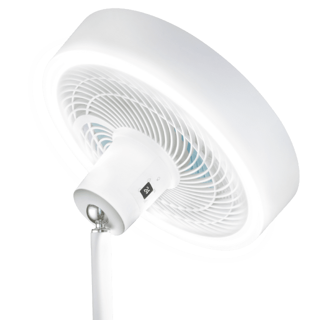 Detalle del aro LED del Ventilador CECOTEC EnergySilence FanLamp