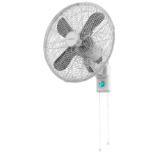 EnergySilence 4500 Power Wall Ventilador de pared de 18 ", con 50 W, 3 velocidades, 4 aspas y uso sencillo.