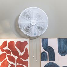 EnergySilence 4500 Power Wall Ventilador de pared de 18 ", con 50 W, 3 velocidades, 4 aspas y uso sencillo.