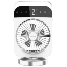 EnergySilence 600 DeskChill Smart Rotate Climatizador de mesa de 300 ml, controlo tátil, ecrã digital e temporizador.