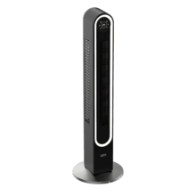 EnergySilence 9090 Skyline Smart Light Ventilatore a torre 60W 42" con luce con telecomando, touch control, display LED, timer e oscillazione.