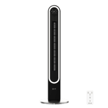EnergySilence 9090 Skyline Smart Light Ventilateur colonne de 60 W et 42” avec télécommande, contrôle tactile, écran LED, minuterie et oscillation.