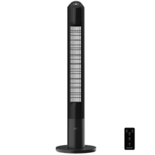 EnergySilence 9150 Skyline Smart Design Ventilateur colonne de 45 W et 46” avec télécommande, contrôle tactile, écran LED, minuterie et oscillation.