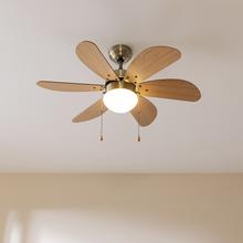 EnergySilence Aero 360 Gold&Wood Ventilatore da soffitto, 50 W e 36” con lampada, 3 velocità, 6 pale reversibili, modalità winter-summer con uso facile.