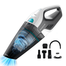 Cecotec Aspirador de Mano Conga Immortal ExtremeSuction 11,1 V Hand. Aspira  sólidos y liquidos,Ligero y sin Bolsas, Tiempo de autonomía 20 Minutos,  11,1 V, Tecnología ciclónica : : Hogar y cocina