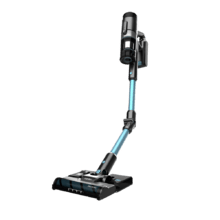 Conga Rockstar 1500 Ray Ergowet Animal Aspirateur vertical 3 en 1 avec cyclone parallèle. Puissance de 215 W et 12 kPa. Autonomie de 60 minutes. Tuyau flexible, brosse Jalisco et réservoir de 500 ml. Plus un accessoire allongé pour les meubles, un accessoire pour les animaux et un réservoir d'eau.