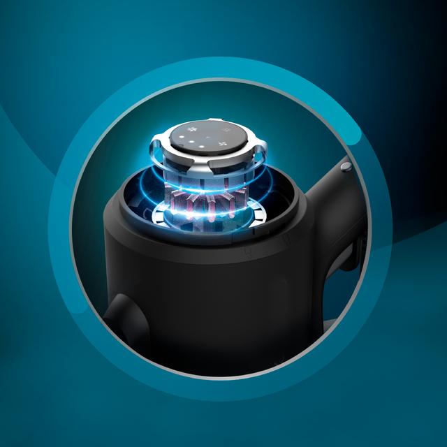 Conga Rockstar 3500 Storm Jalisco Aspirador escoba sin cables sin bolsa 3 en 1 con ciclón paralelo. Potencia de 500 W, 30 kPa y 150 aW. 70 minutos de autonomía. Tubo rígido, cepillo Jalisco y accesorio especial para muebles y esquinas.