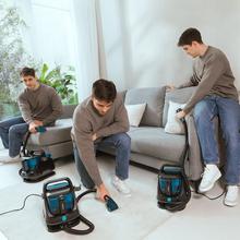 Conga 5000 Carpet&Spot Clean XXL Polsterstaubsauger Spot & Carpet Clean. Leistung von 650 W. Zwei Behälter, einer für Frischwasser und einer für Schmutzwasser. Wassersprüher und 12 kPa Saugleistung