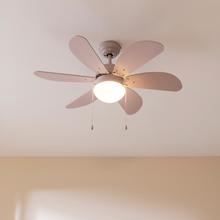 EnergySile Aero 3600 Vision Full Purple Ventilatore da soffitto, 50 W e 36” con lampada, 3 velocità, 6 pale reversibili, modalità winter-summer con uso facile.