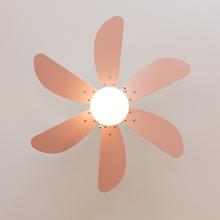 EnergySilence Aero 3600 Vision Full Nude Ventilatore da soffitto, 50 W e 36” con lampada, 3 velocità, 6 pale reversibili, modalità winter-summer con uso facile.