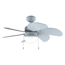 EnergySilence Aero 3600 Vision Full Sky 50 W 36" Deckenventilator mit Lampe, 3 Geschwindigkeiten, 6 umkehrbare Flügel, Winter-Sommer-Modus und einfache Bedienung.