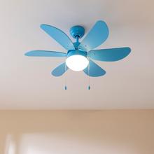 EnergySilence Aero 3600 Vision Full Blue Ventilatore da soffitto, 50 W e 36” con lampada, 3 velocità, 6 pale reversibili, modalità winter-summer con uso facile.