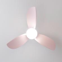 EnergySilence Aero 3050 Pink Deckenventilator 35 W mit DC-Motor und 36" mit LED-Licht, Fernbedienung, Timer, 6 Geschwindigkeiten und 3 Flügeln.