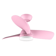 EnergySilence Aero 3050 Pink Deckenventilator 35 W mit DC-Motor und 36" mit LED-Licht, Fernbedienung, Timer, 6 Geschwindigkeiten und 3 Flügeln.