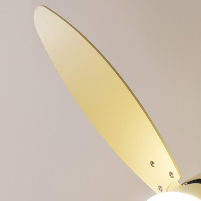 EnergySilence Aero 4260 Full SunLight Ventilateur de plafond de 40 W et 42” avec un moteur DC, une lampe LED, une télécommande sans fil, une minuterie, 6 vitesses et 5 pales réversibles.