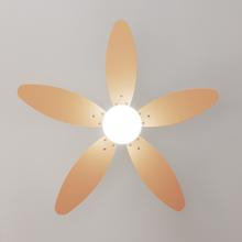 EnergySilence Aero 4260 Full Orange Ventilatore da soffitto, 40 W con motore DC e 42”, luce LED, telecomando, timer, 6 velocità e 5 pale reversibili.