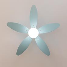 EnergySilence Aero 4260 Full Sky Deckenventilator 40 W, DC-Motor und 42" mit LED-Licht, Fernbedienung, Timer, 6 Geschwindigkeiten und 5 umkehrbaren Flügeln.