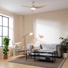 EnergySilence Aero 5250 LightWood Ventilador de techo de 62 W y 48” con luz , 3 velocidades, temporizador