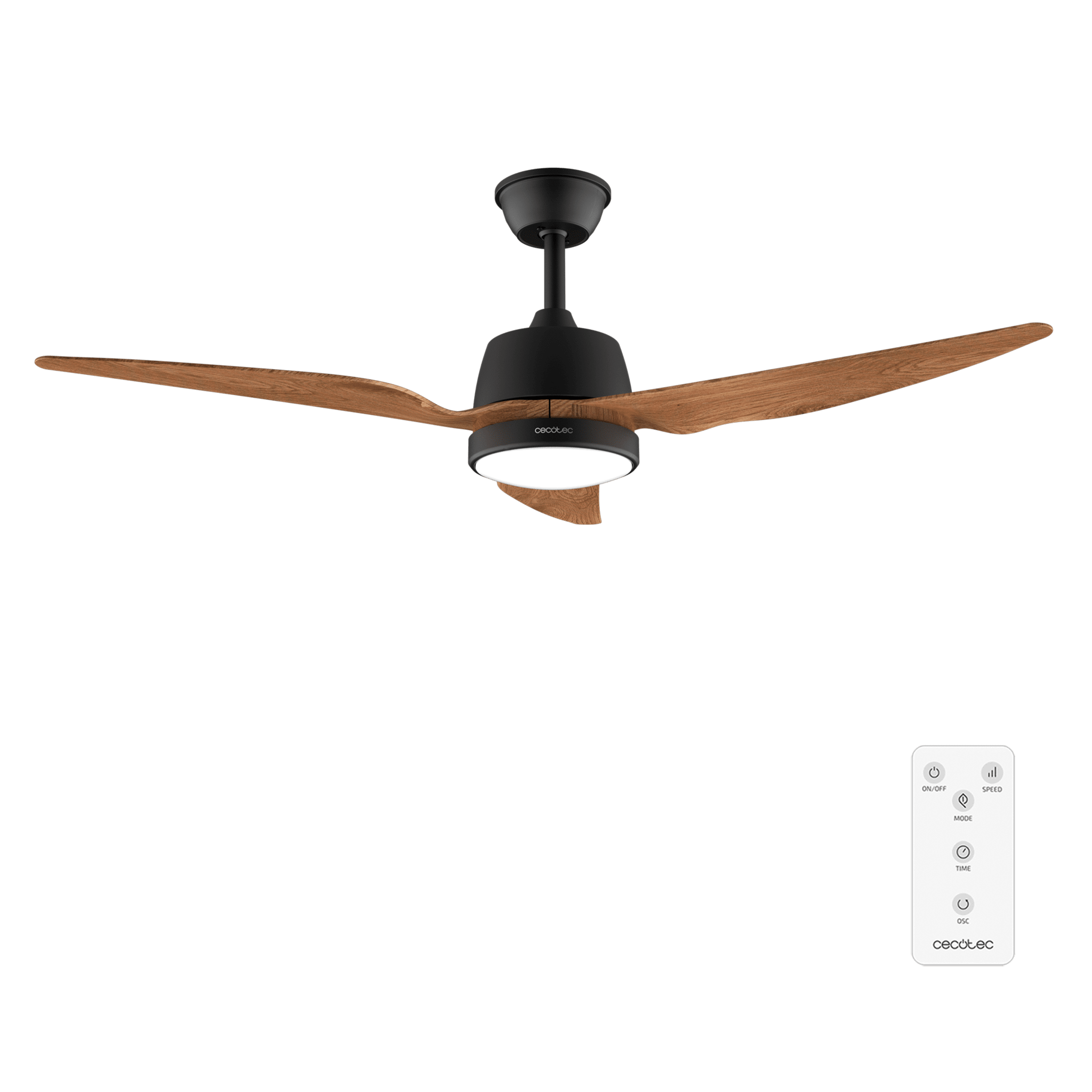 Cecotec Deckenventilator de mit Licht EnergySilence Aero 5285 LightWood Cecotec Deckenventilator de mit Licht EnergySilence Aero 5285 LightWood
